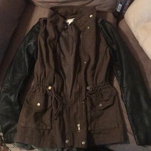 NWOT H&M military styled jacket!
